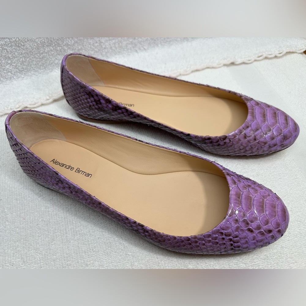 Alexandre Birman Genuine Python Ballet Flats - image 5